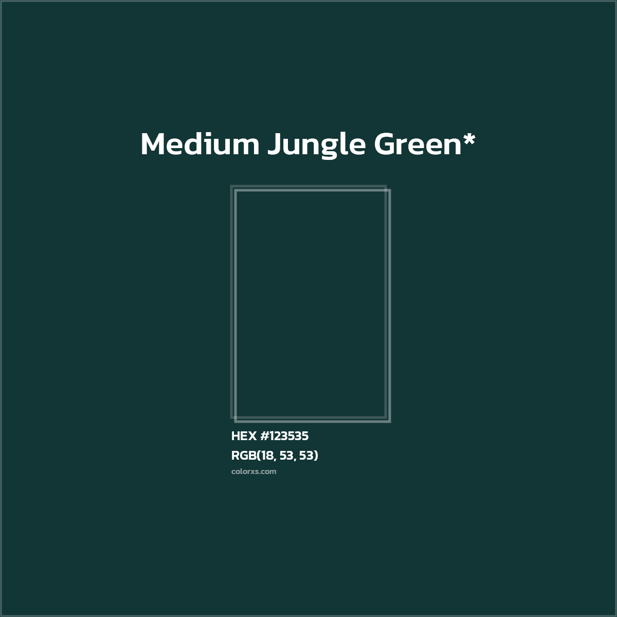 HEX #123535 Color Name, Color Code, Palettes, Similar Paints, Images