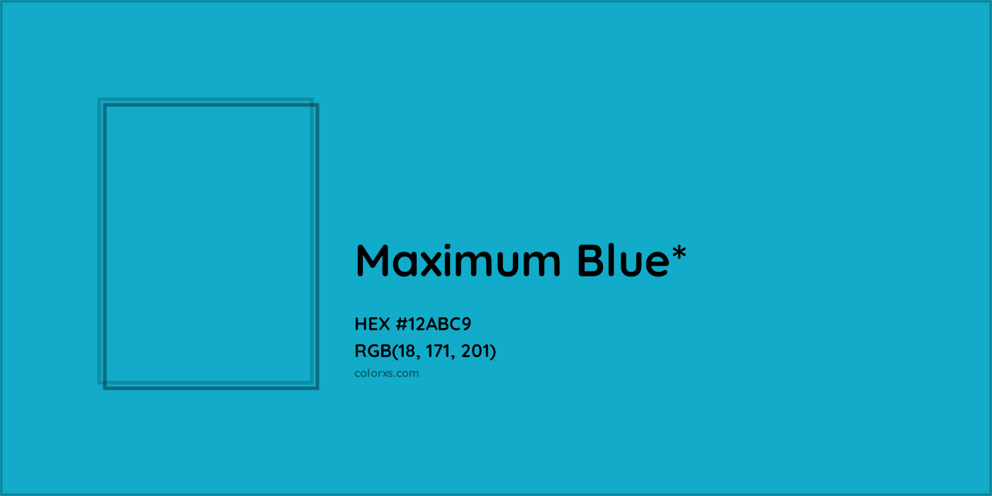 HEX #12ABC9 Color Name, Color Code, Palettes, Similar Paints, Images