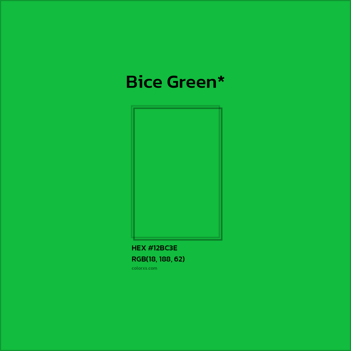 HEX #12BC3E Color Name, Color Code, Palettes, Similar Paints, Images