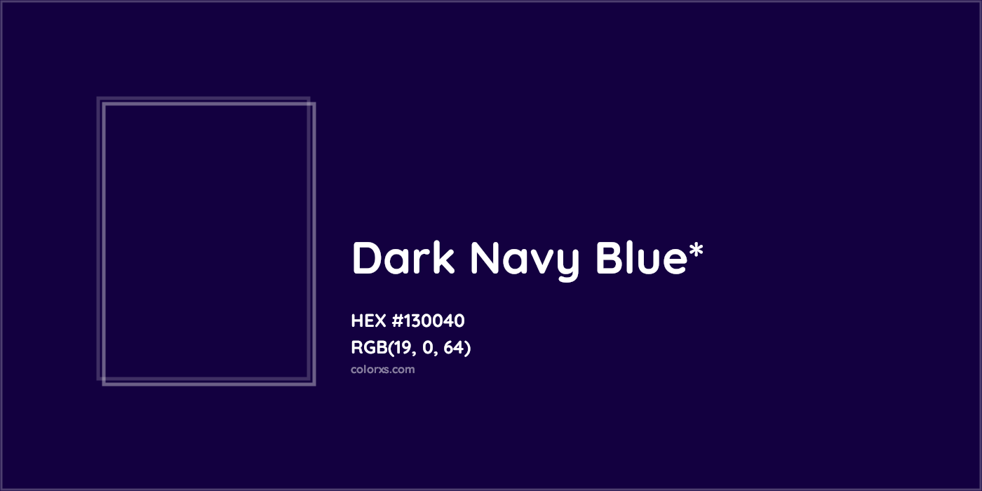 HEX #130040 Color Name, Color Code, Palettes, Similar Paints, Images