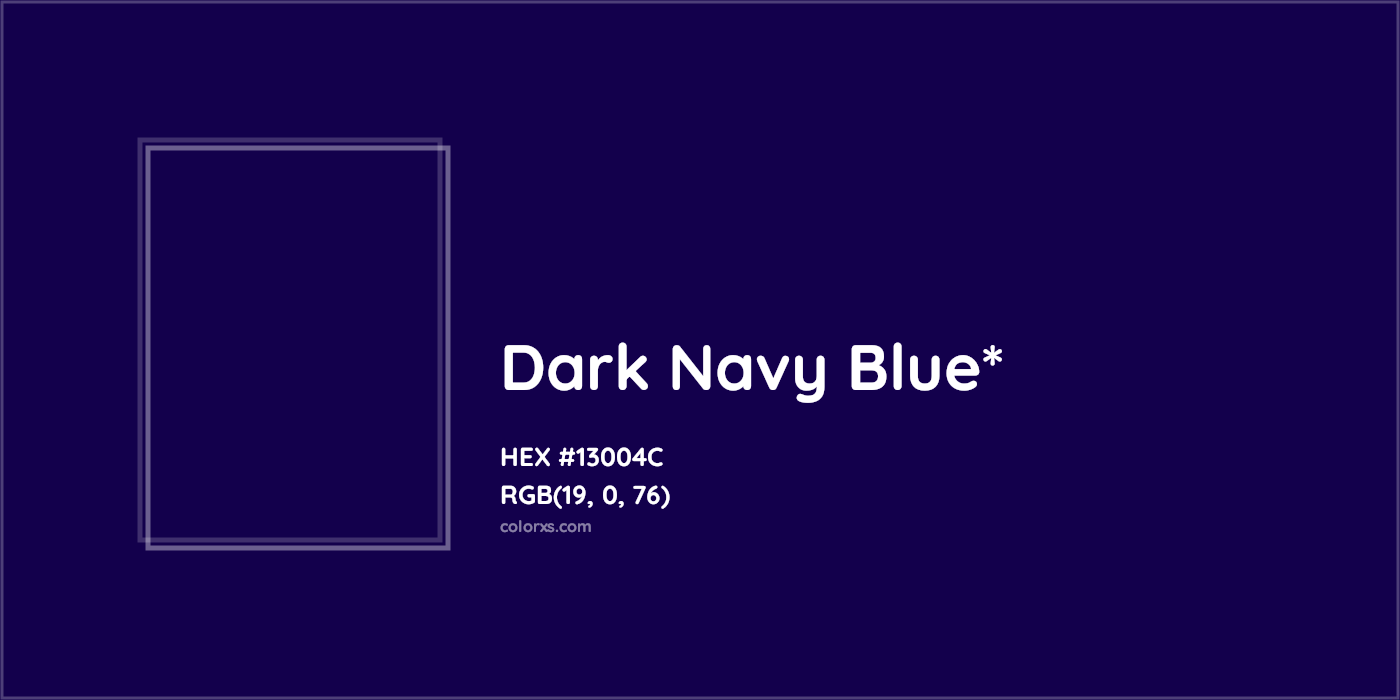 HEX #13004C Color Name, Color Code, Palettes, Similar Paints, Images