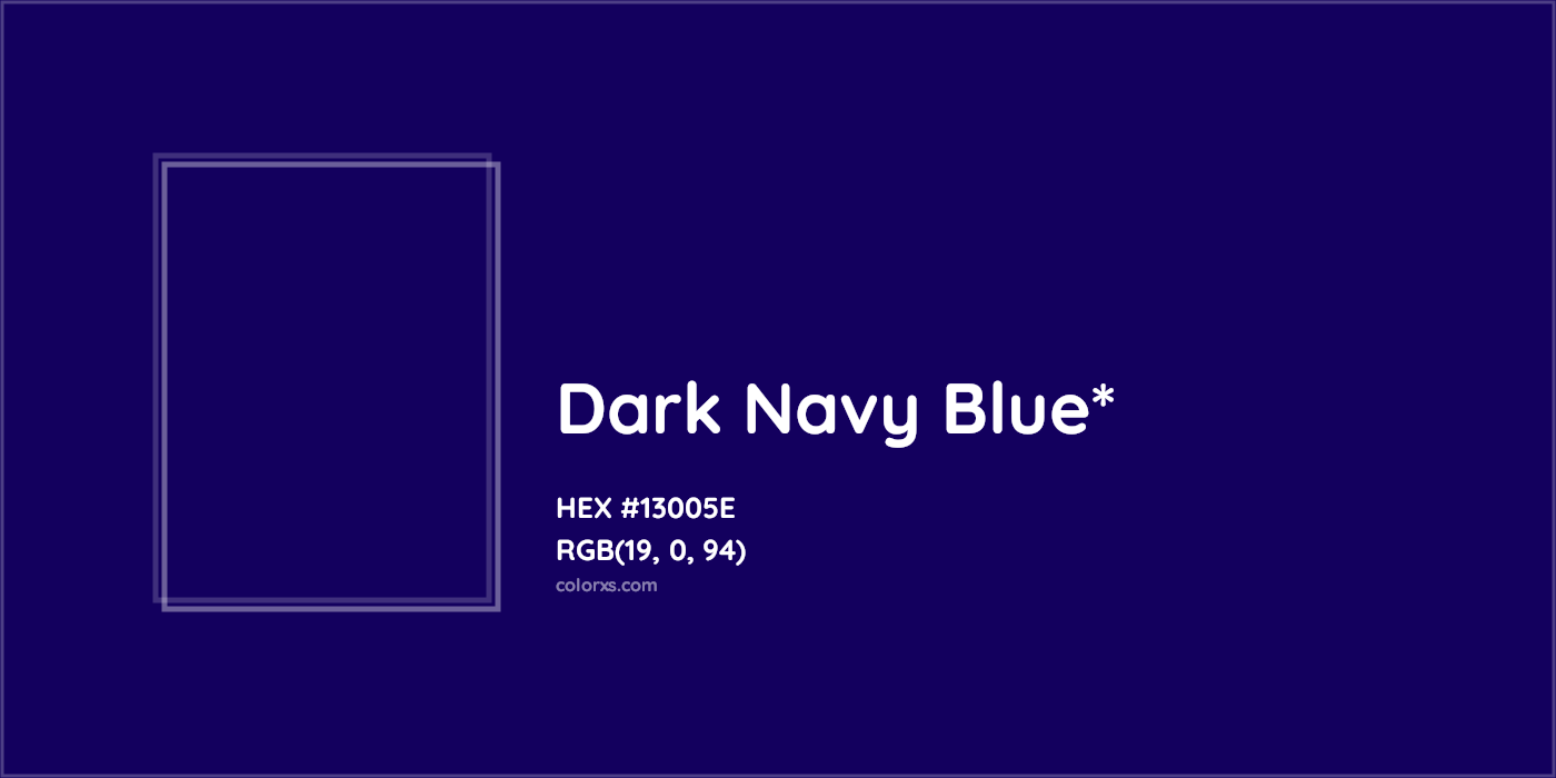 HEX #13005E Color Name, Color Code, Palettes, Similar Paints, Images