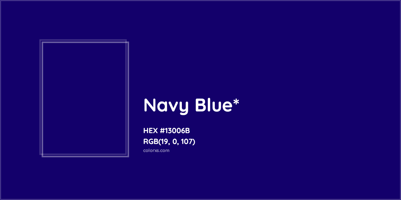 HEX #13006B Color Name, Color Code, Palettes, Similar Paints, Images