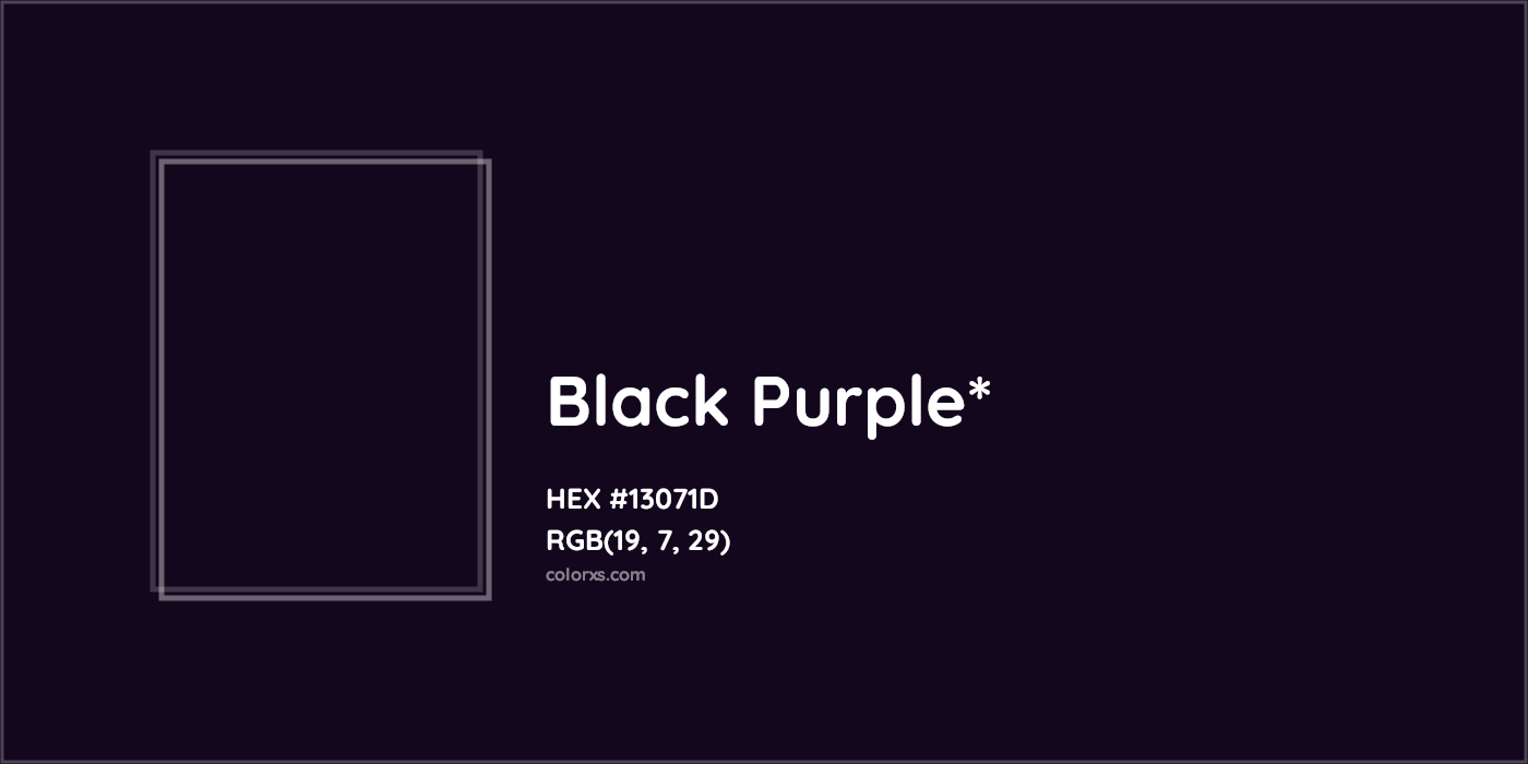 HEX #13071D Color Name, Color Code, Palettes, Similar Paints, Images