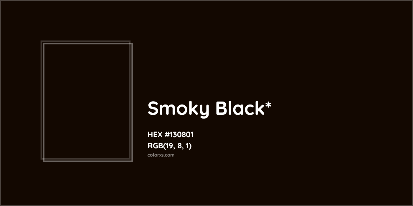 HEX #130801 Color Name, Color Code, Palettes, Similar Paints, Images
