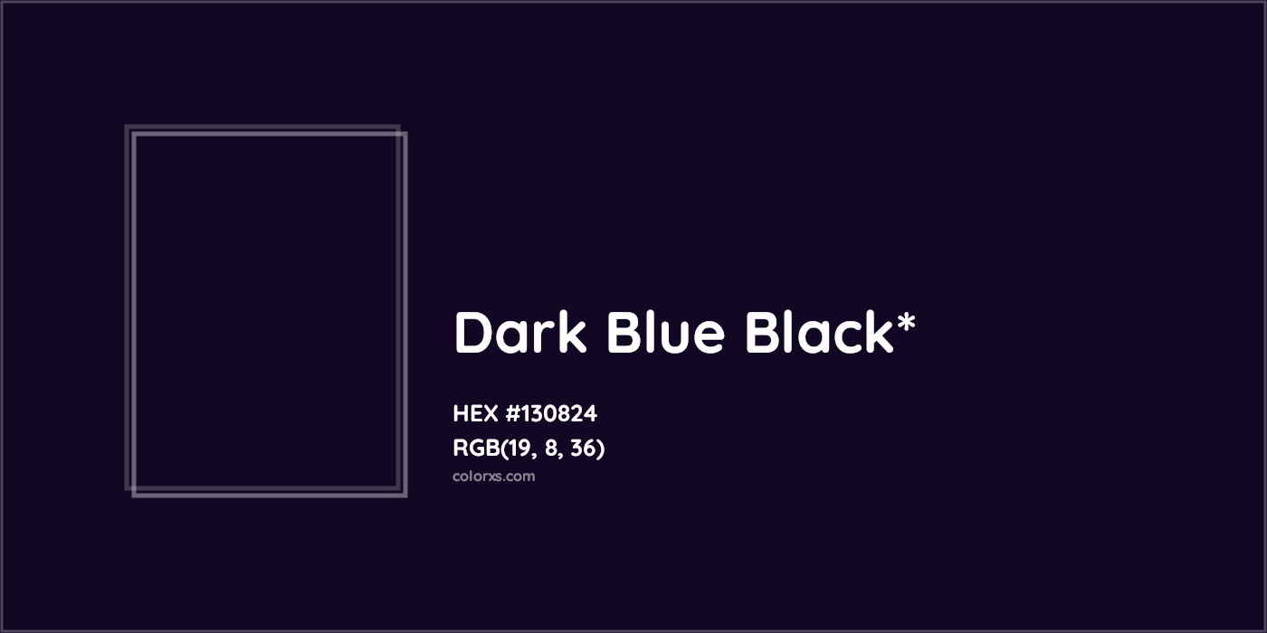 HEX #130824 Color Name, Color Code, Palettes, Similar Paints, Images