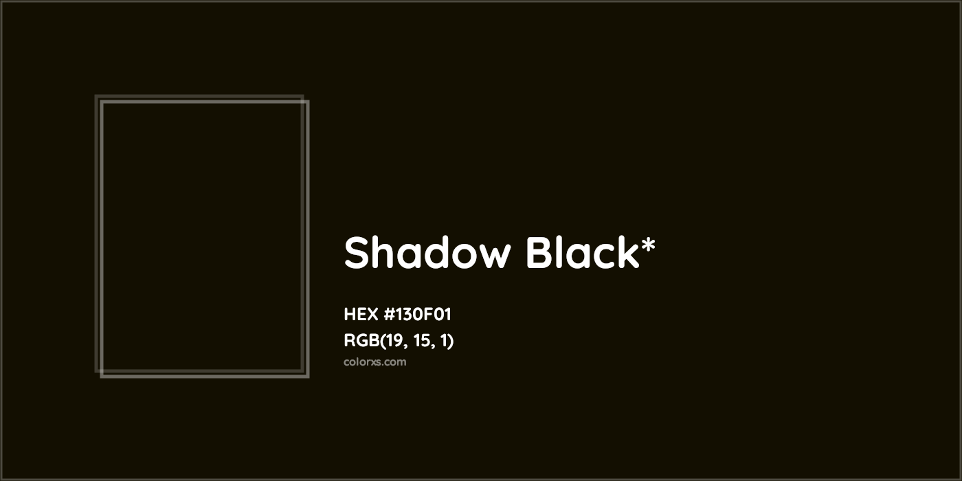 HEX #130F01 Color Name, Color Code, Palettes, Similar Paints, Images