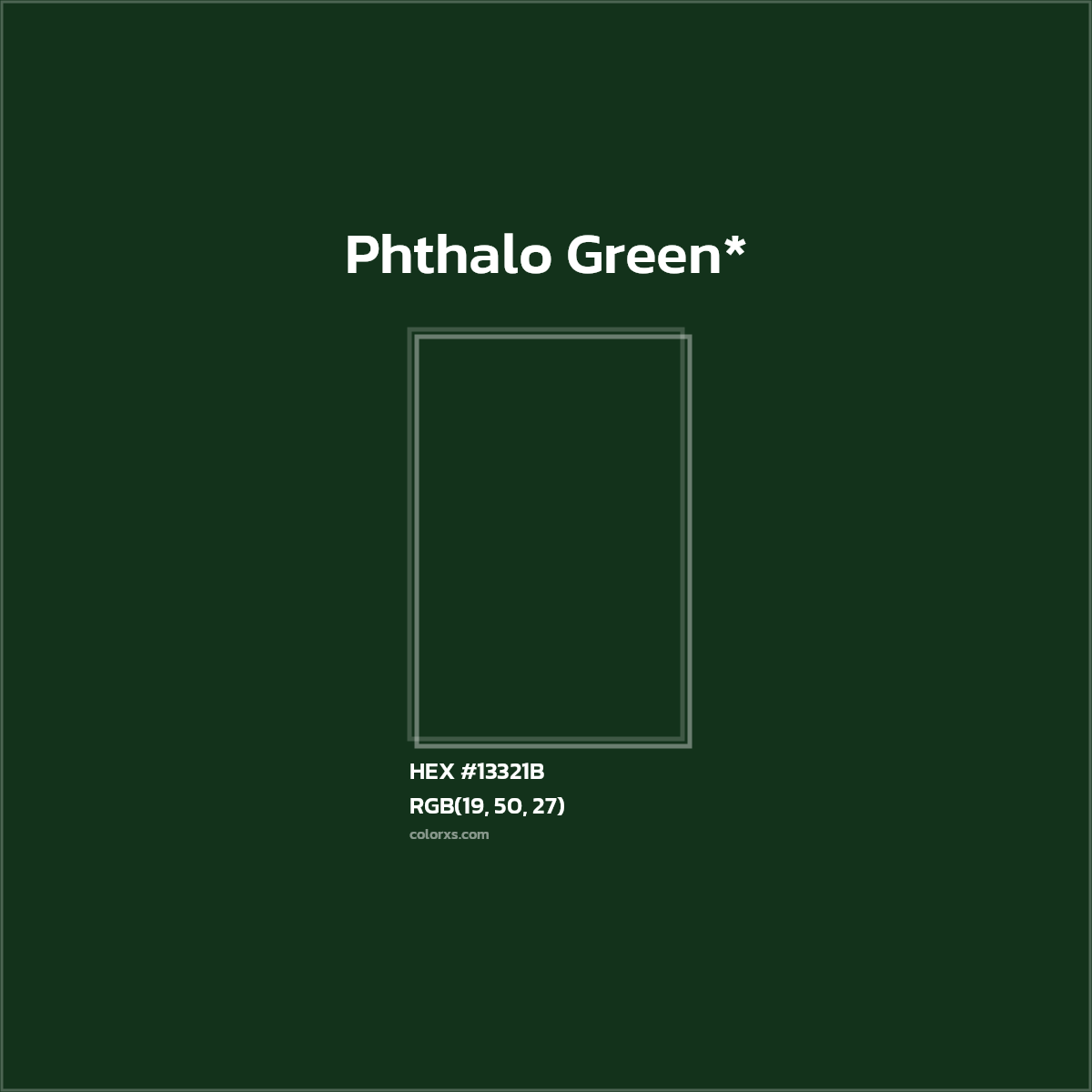 HEX #13321B Color Name, Color Code, Palettes, Similar Paints, Images