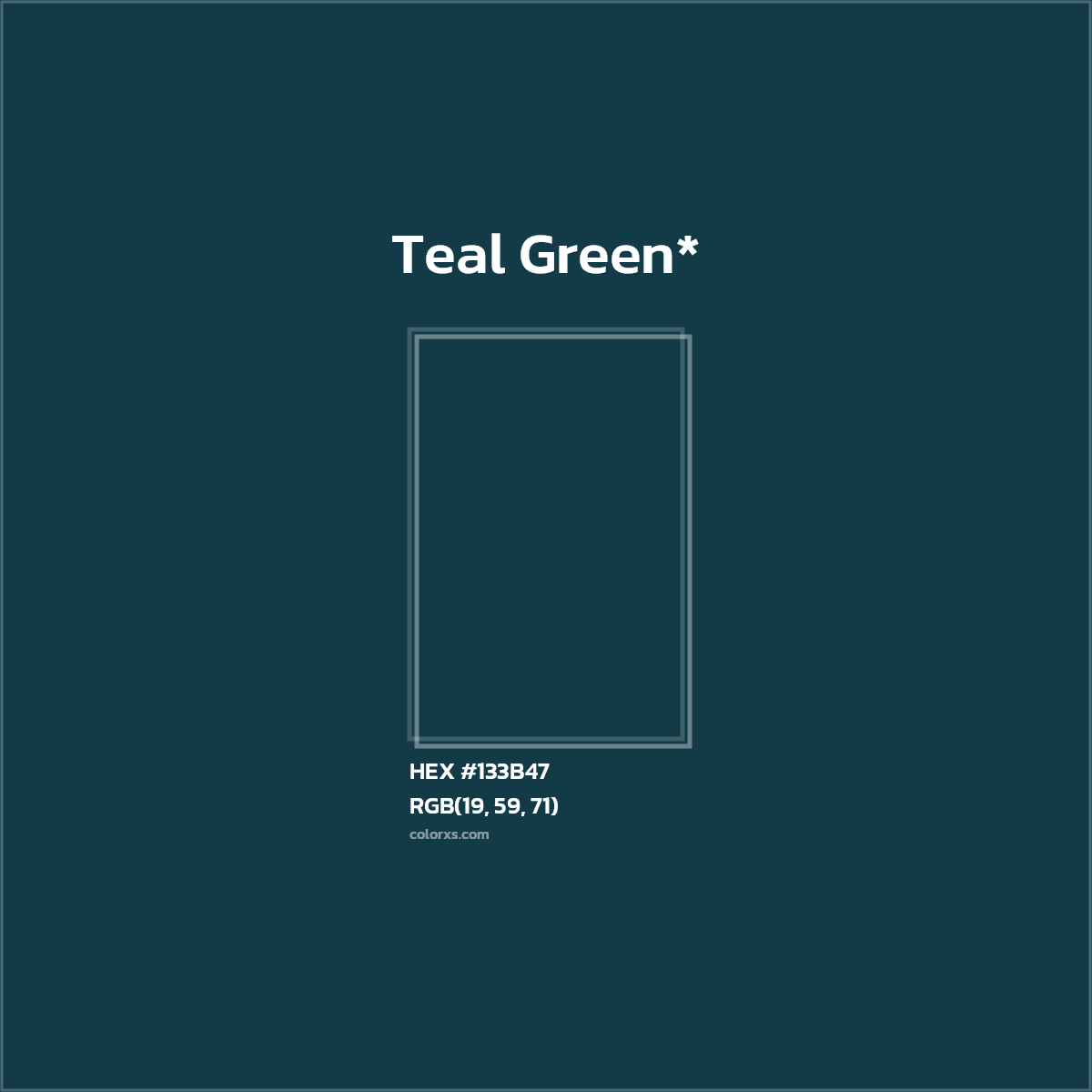 HEX #133B47 Color Name, Color Code, Palettes, Similar Paints, Images