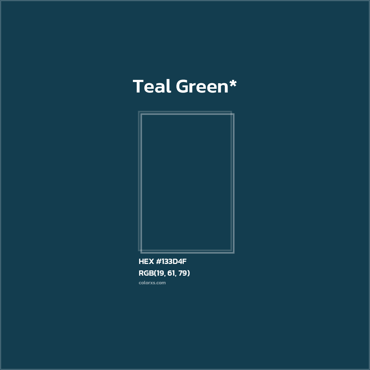 HEX #133D4F Color Name, Color Code, Palettes, Similar Paints, Images