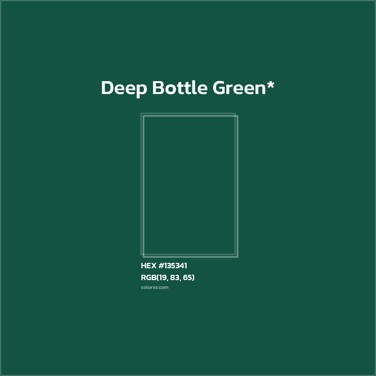 HEX #135341 Color Name, Color Code, Palettes, Similar Paints, Images