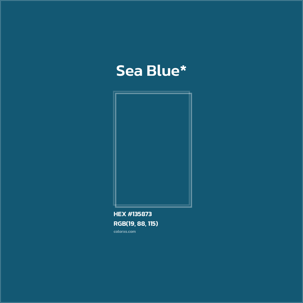 HEX #135873 Color Name, Color Code, Palettes, Similar Paints, Images