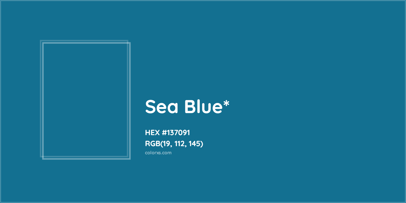 HEX #137091 Color Name, Color Code, Palettes, Similar Paints, Images