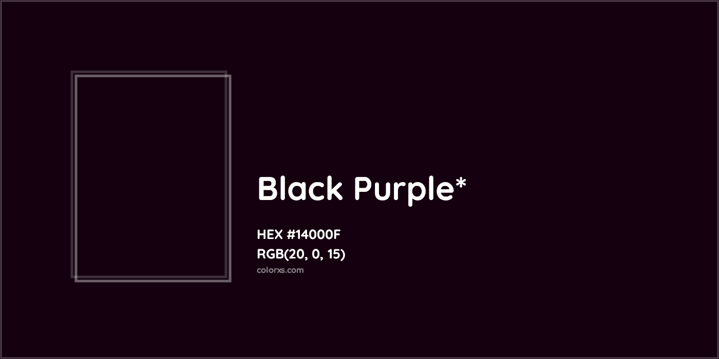 HEX #14000F Color Name, Color Code, Palettes, Similar Paints, Images