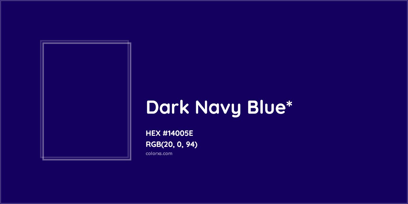 HEX #14005E Color Name, Color Code, Palettes, Similar Paints, Images