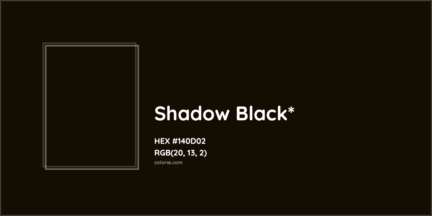 HEX #140D02 Color Name, Color Code, Palettes, Similar Paints, Images