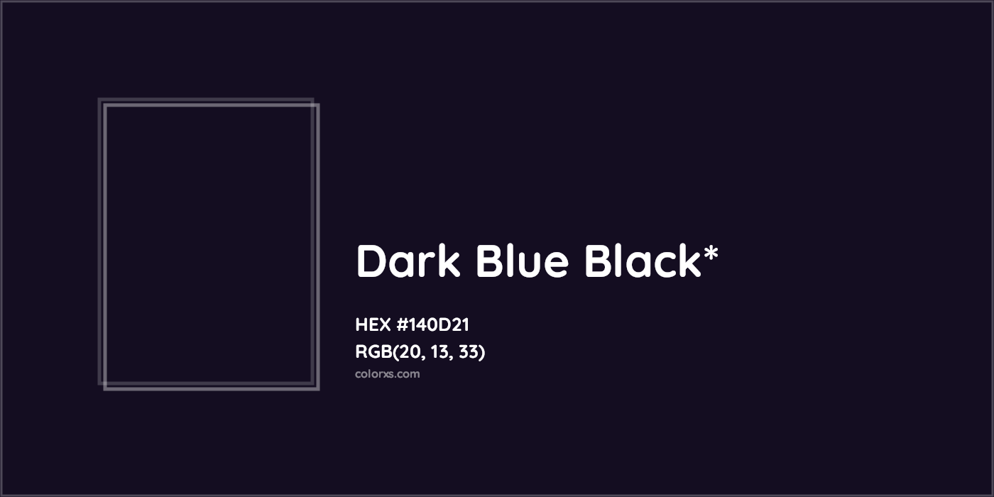 HEX #140D21 Color Name, Color Code, Palettes, Similar Paints, Images