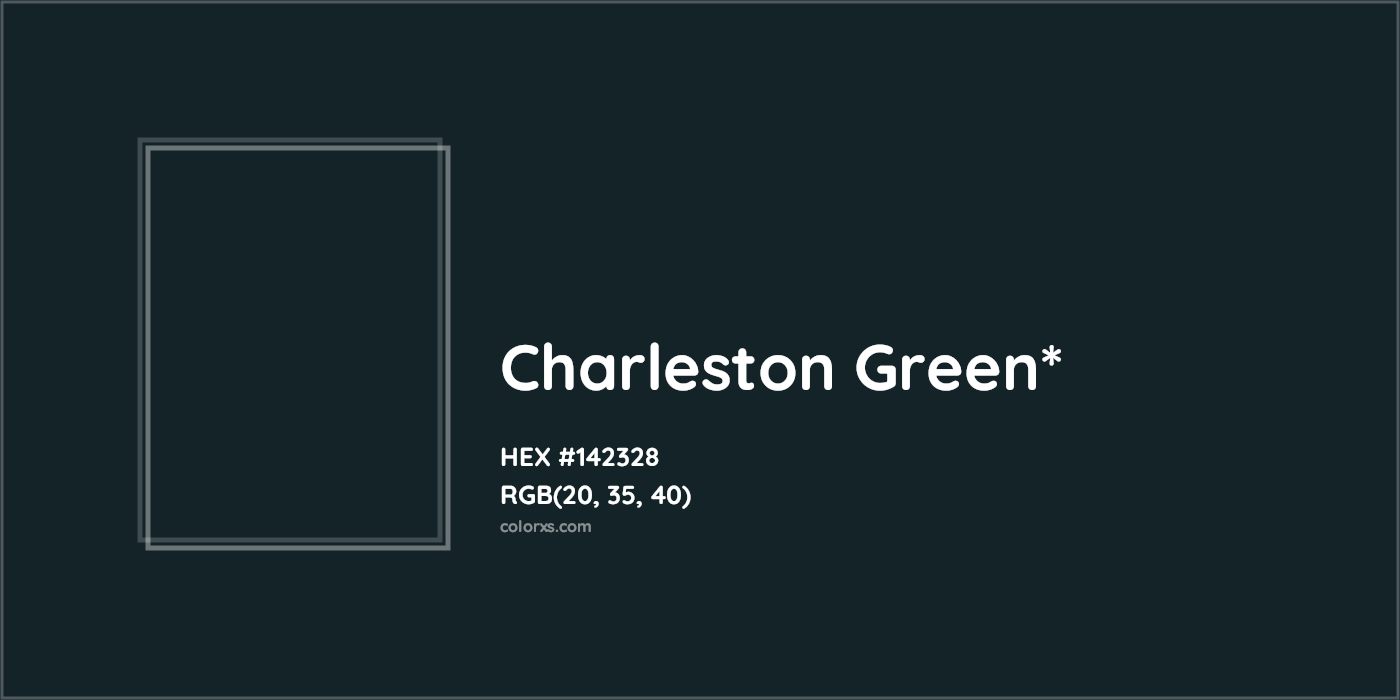 HEX #142328 Color Name, Color Code, Palettes, Similar Paints, Images