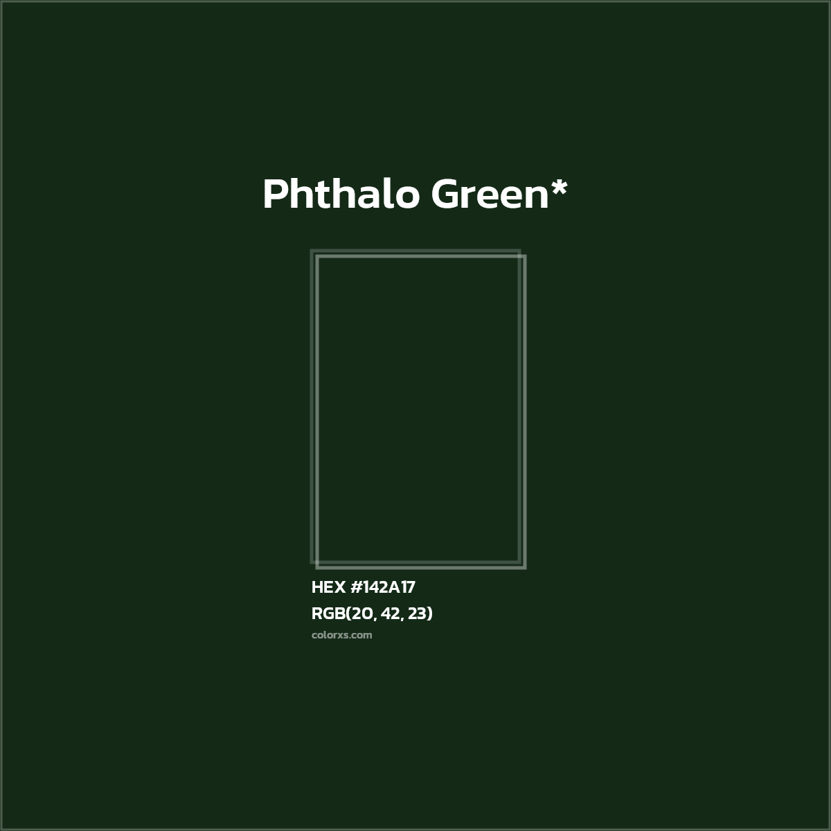 HEX #142A17 Color Name, Color Code, Palettes, Similar Paints, Images