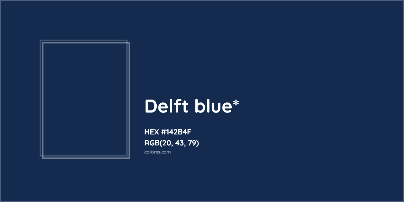 HEX #142B4F Color Name, Color Code, Palettes, Similar Paints, Images