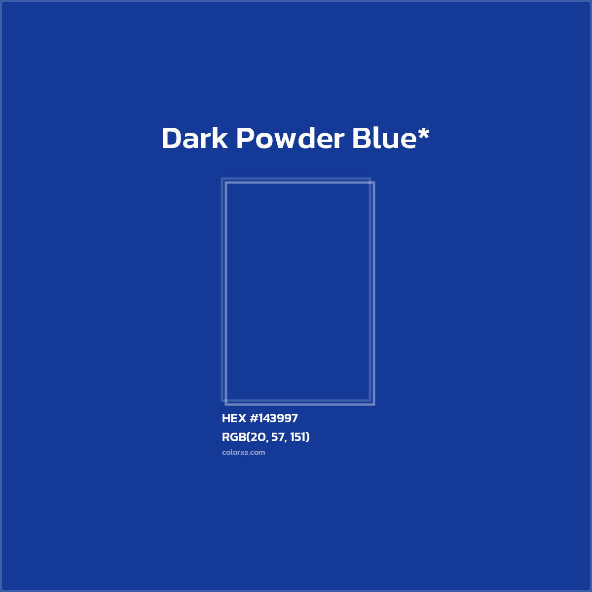 HEX #143997 Color Name, Color Code, Palettes, Similar Paints, Images