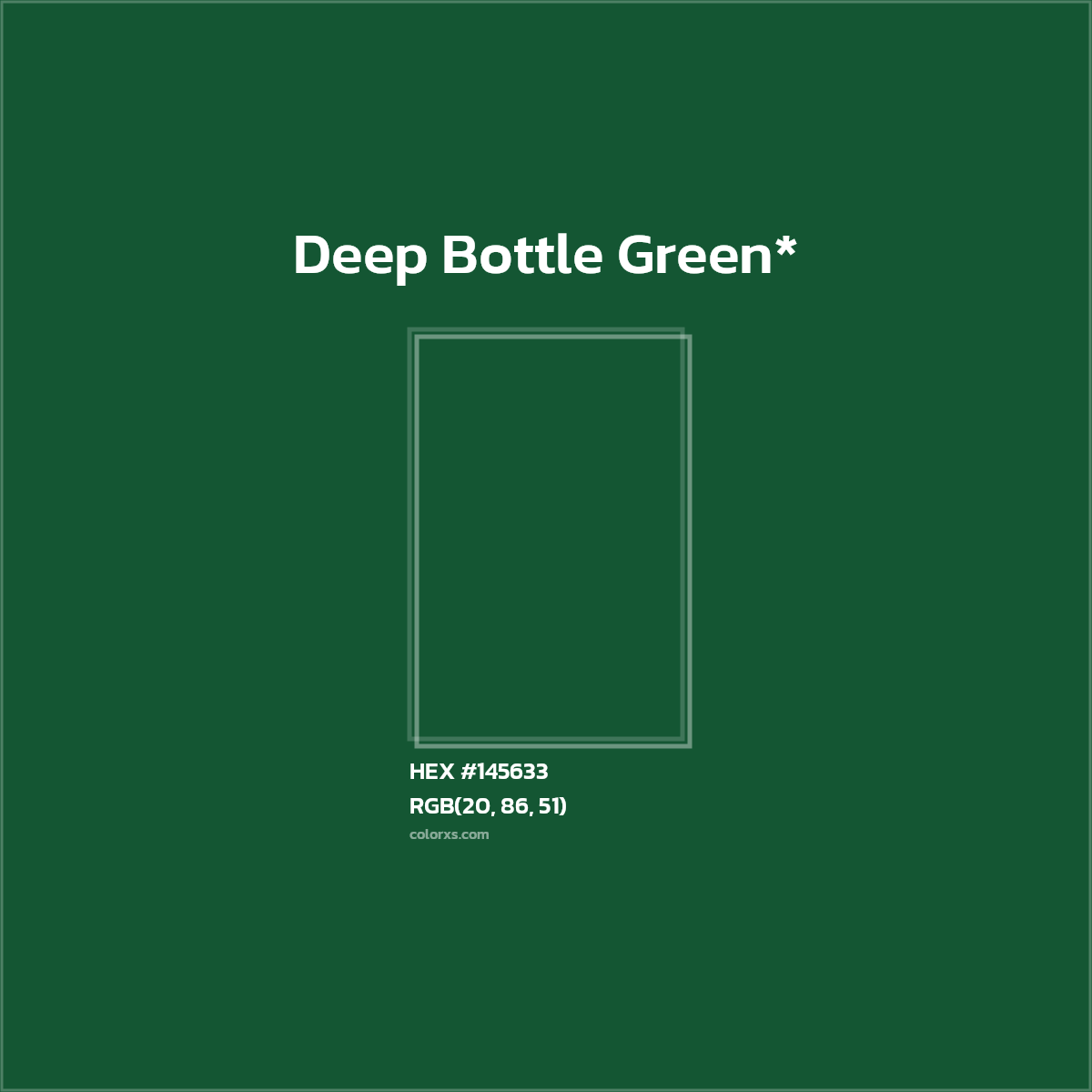 HEX #145633 Color Name, Color Code, Palettes, Similar Paints, Images