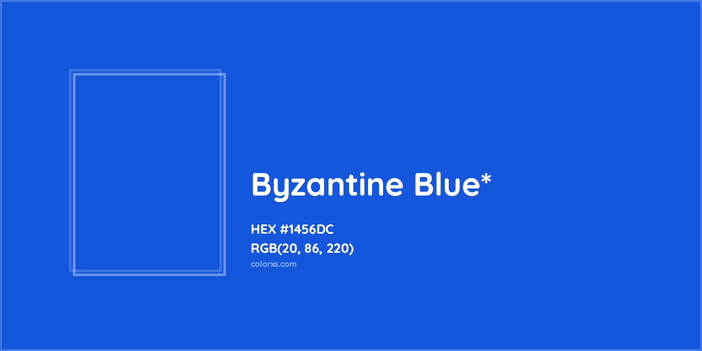 HEX #1456DC Color Name, Color Code, Palettes, Similar Paints, Images
