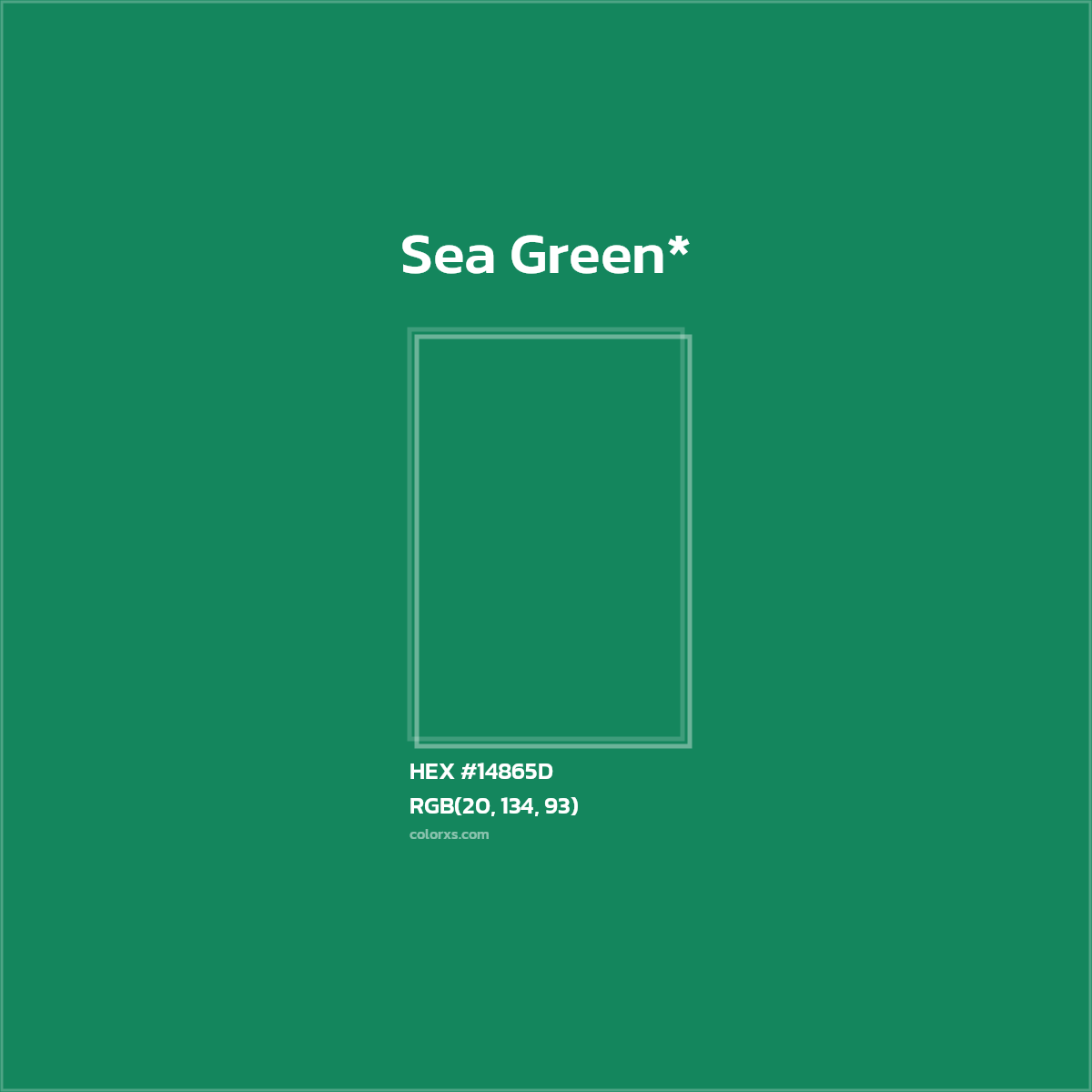 HEX #14865D Color Name, Color Code, Palettes, Similar Paints, Images