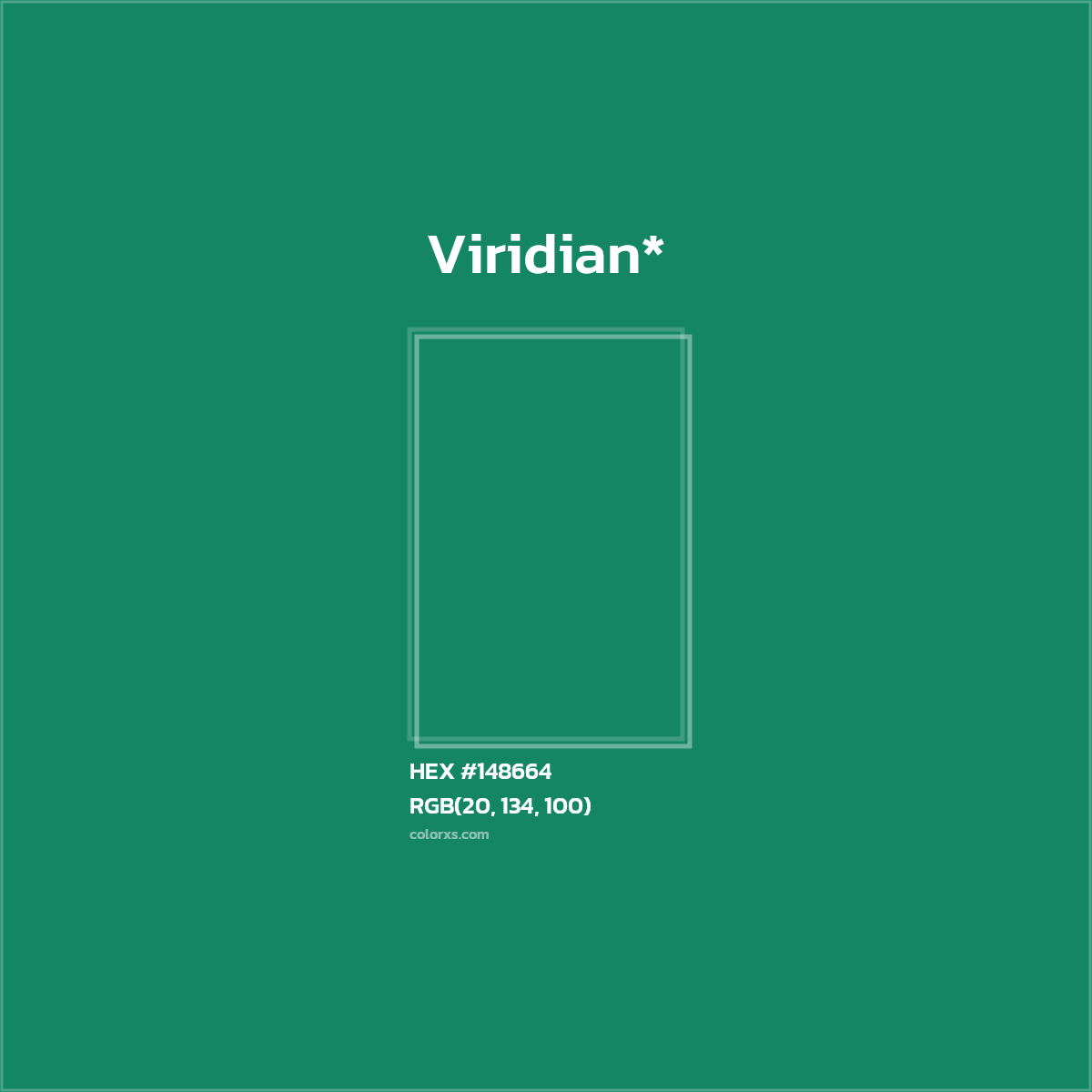 HEX #148664 Color Name, Color Code, Palettes, Similar Paints, Images