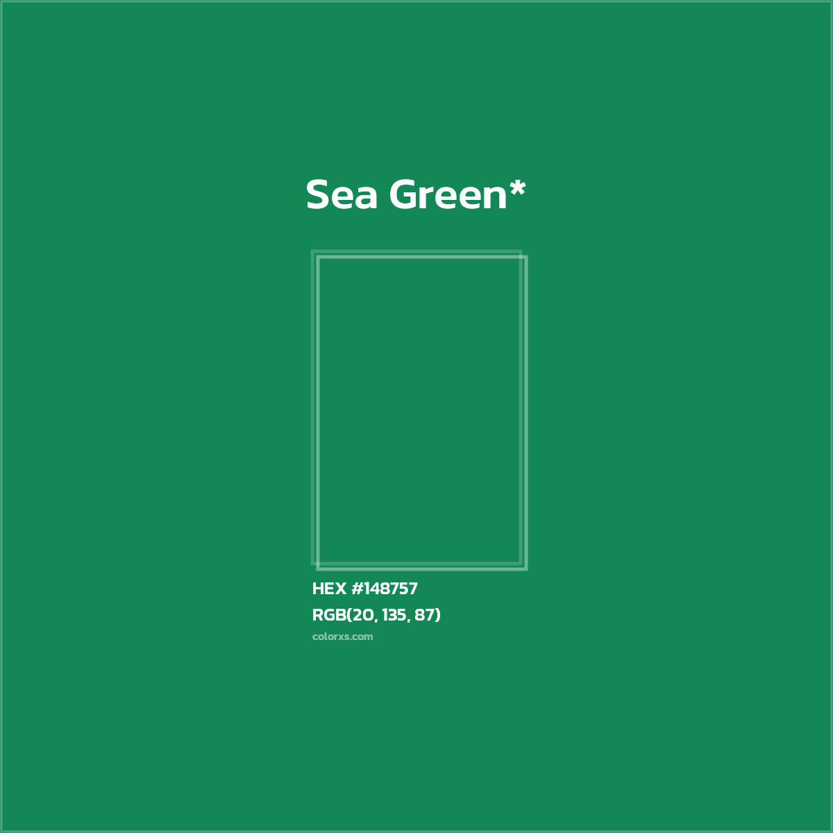 HEX #148757 Color Name, Color Code, Palettes, Similar Paints, Images