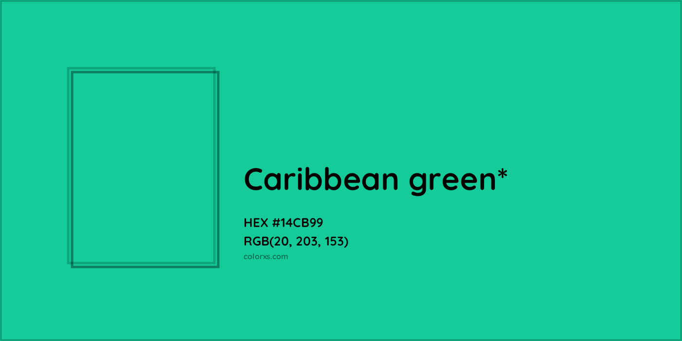 HEX #14CB99 Color Name, Color Code, Palettes, Similar Paints, Images