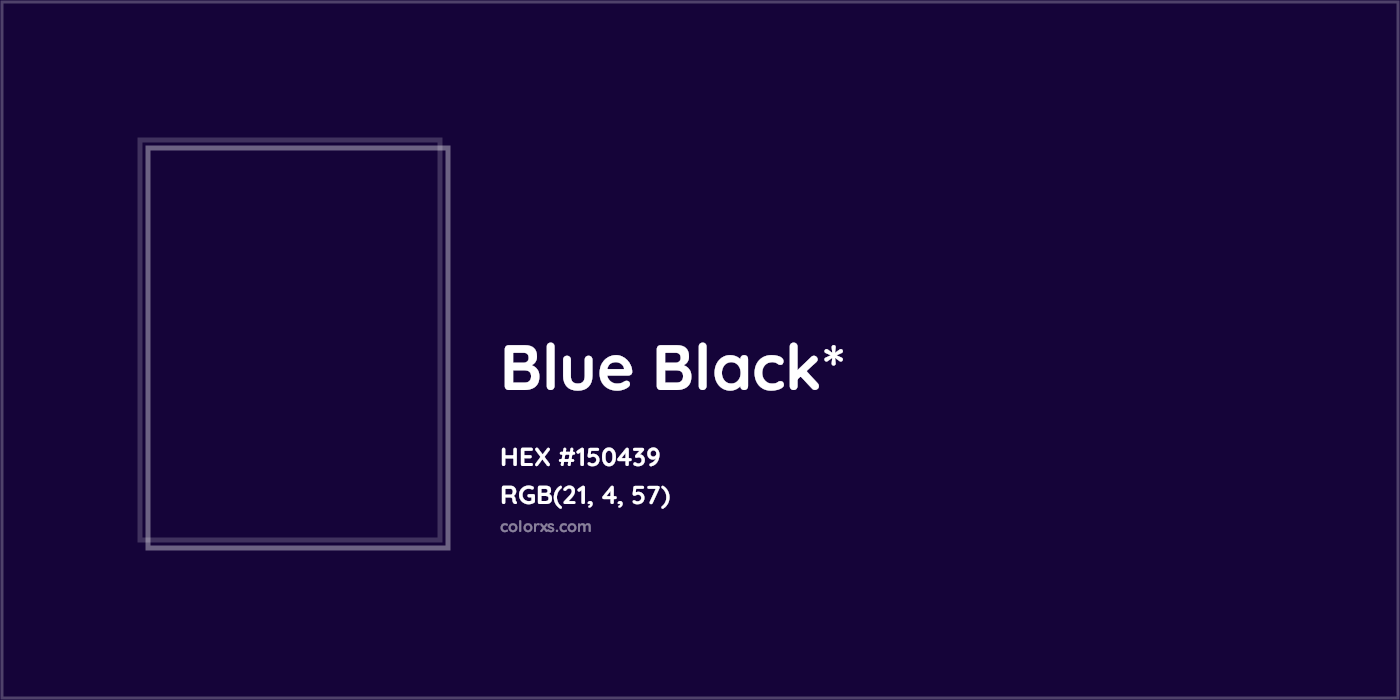 HEX #150439 Color Name, Color Code, Palettes, Similar Paints, Images