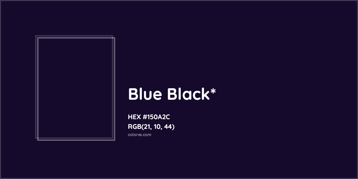 HEX #150A2C Color Name, Color Code, Palettes, Similar Paints, Images