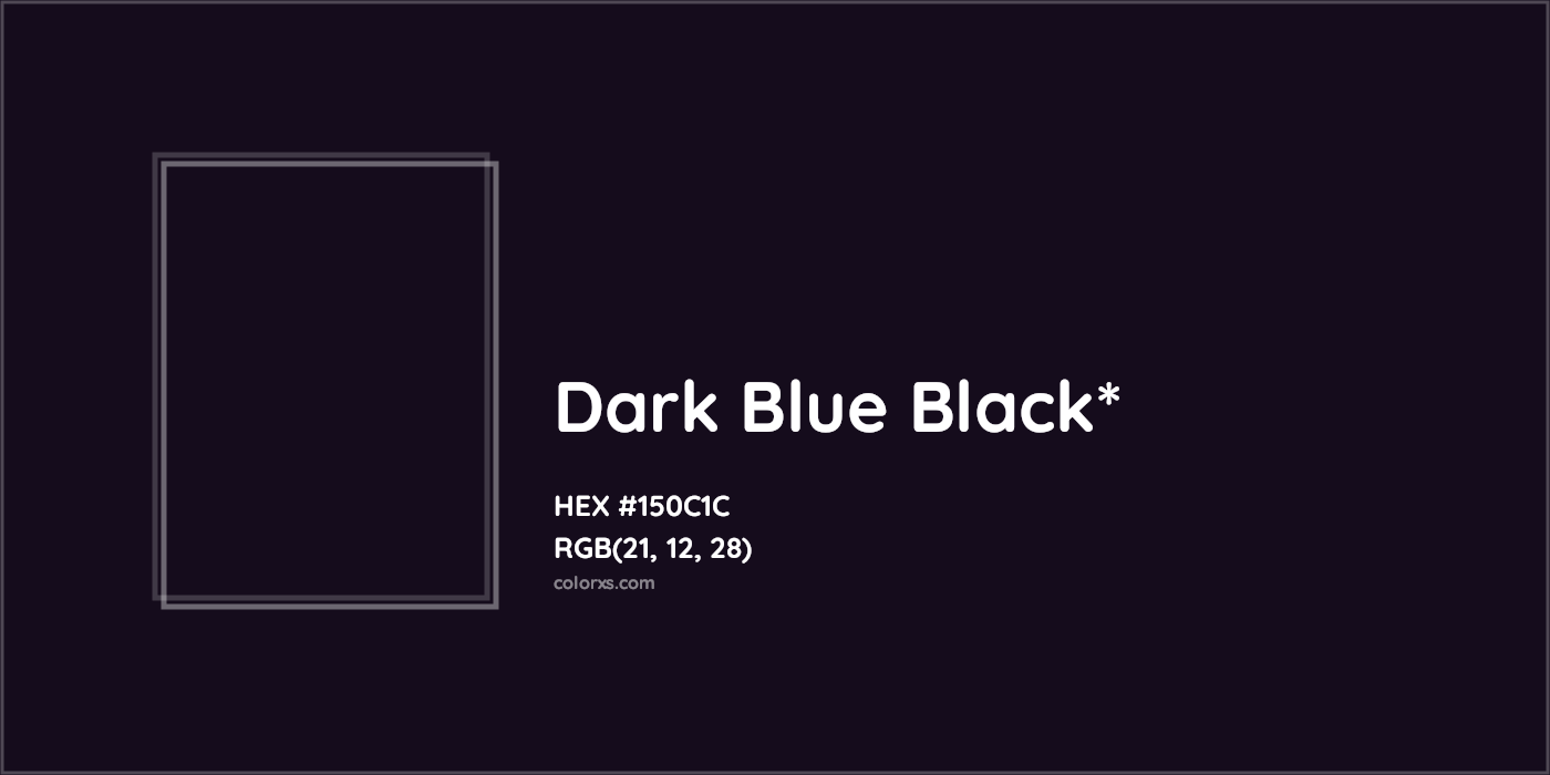 HEX #150C1C Color Name, Color Code, Palettes, Similar Paints, Images