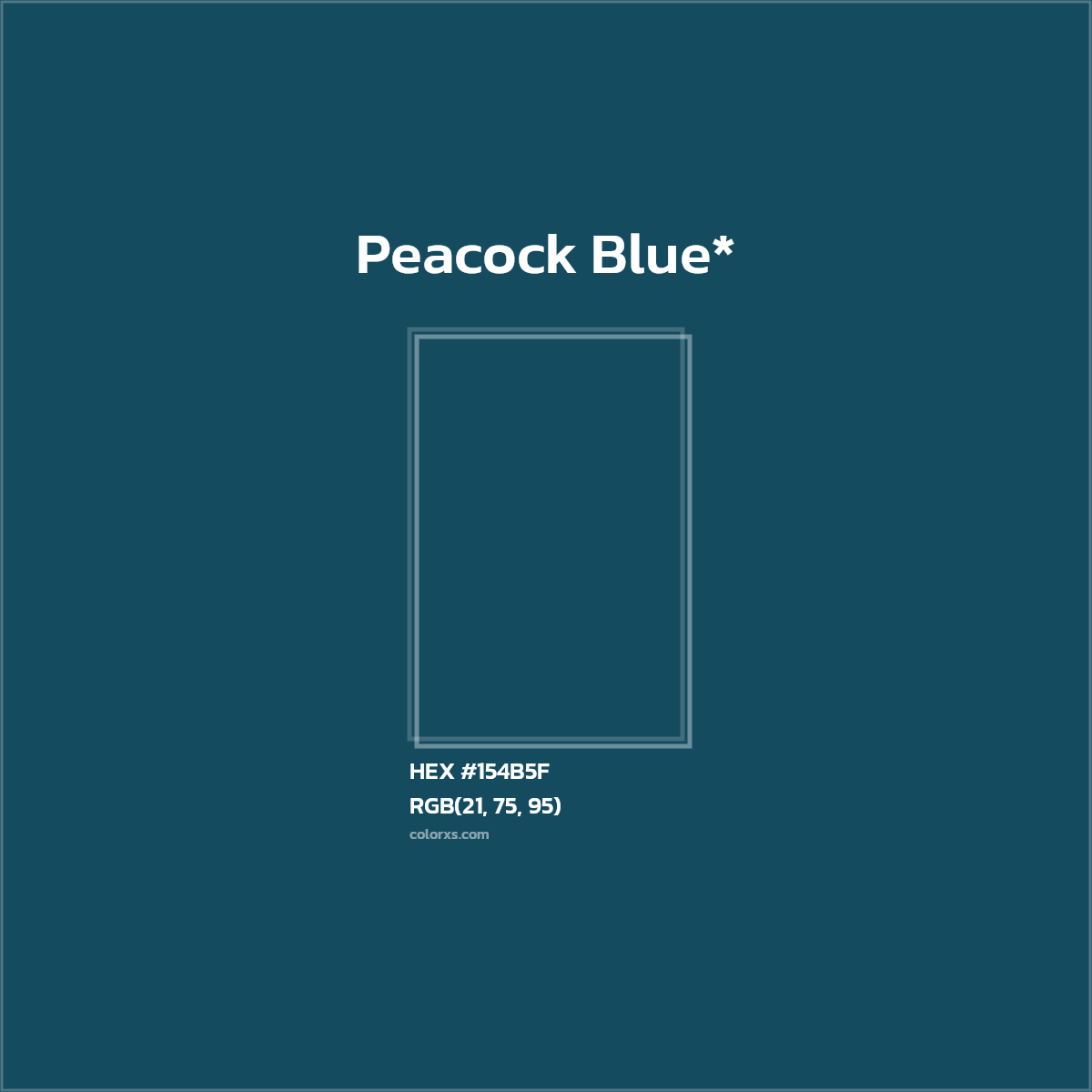 HEX #154B5F Color Name, Color Code, Palettes, Similar Paints, Images