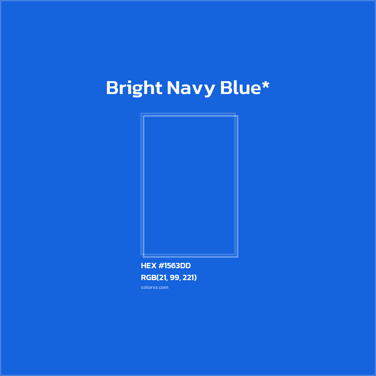 HEX #1563DD Color Name, Color Code, Palettes, Similar Paints, Images