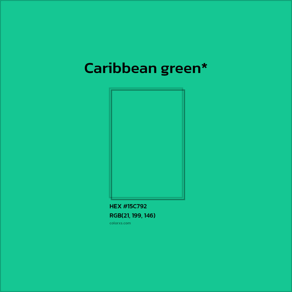 HEX #15C792 Color Name, Color Code, Palettes, Similar Paints, Images