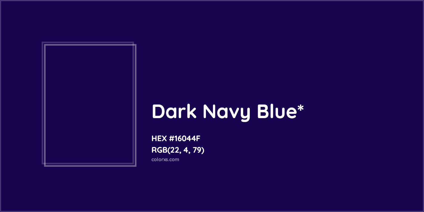 HEX #16044F Color Name, Color Code, Palettes, Similar Paints, Images