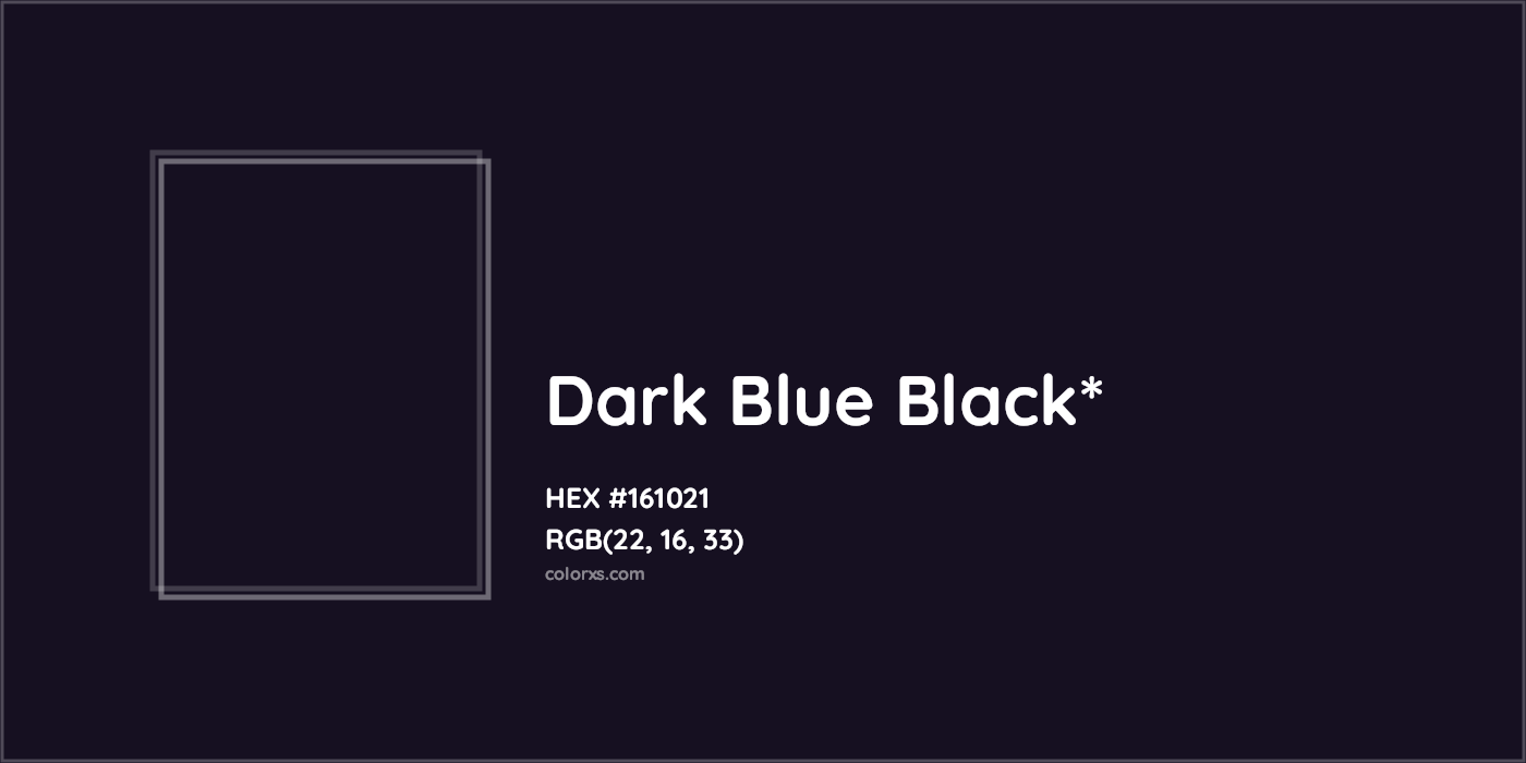 HEX #161021 Color Name, Color Code, Palettes, Similar Paints, Images
