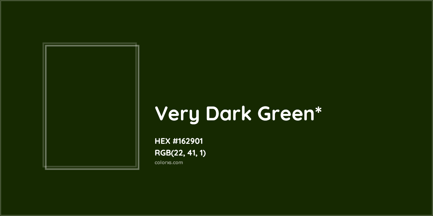HEX #162901 Color Name, Color Code, Palettes, Similar Paints, Images