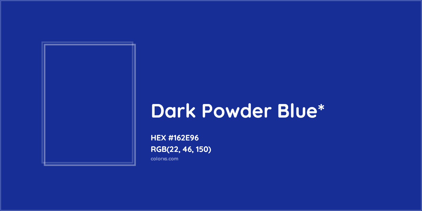 HEX #162E96 Color Name, Color Code, Palettes, Similar Paints, Images