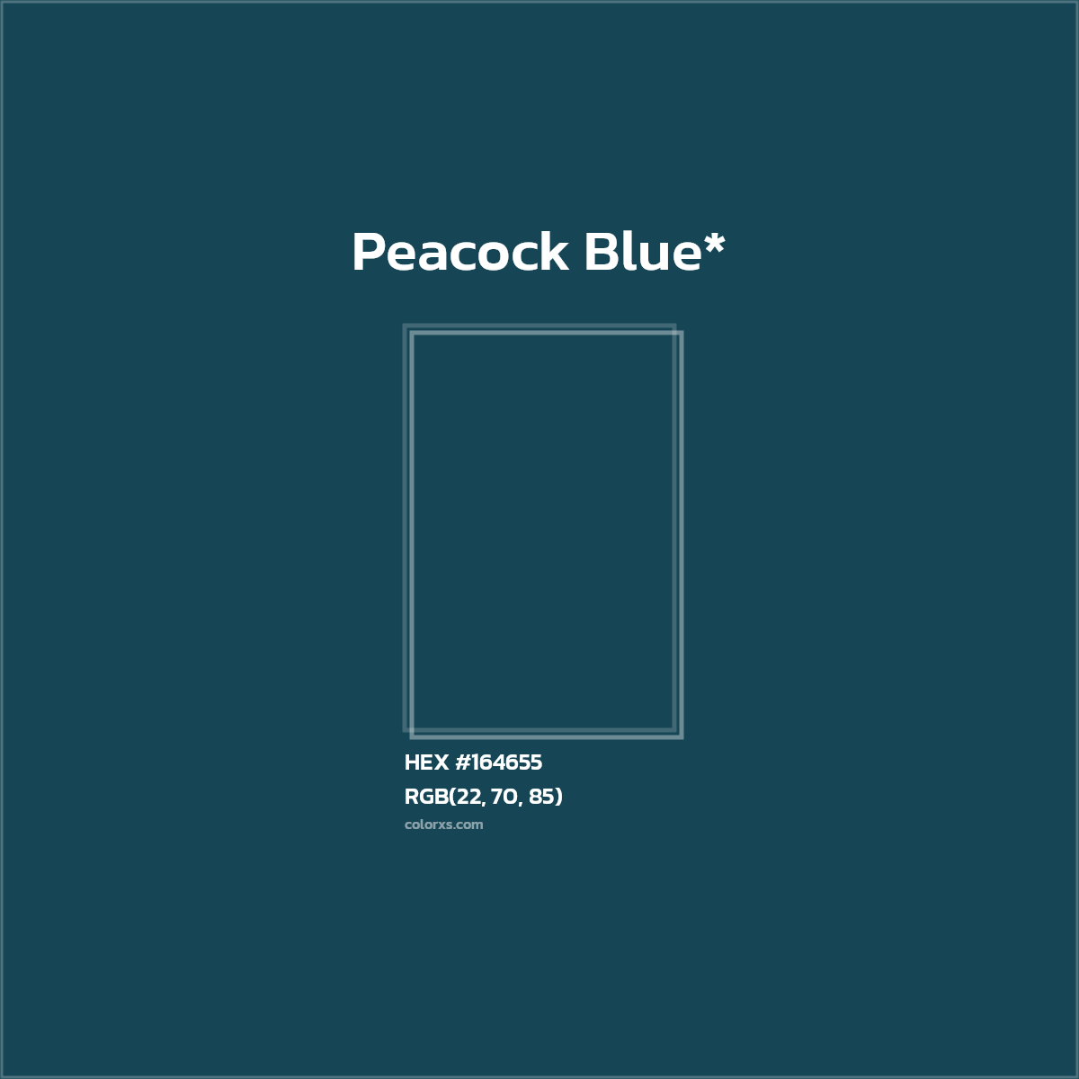 HEX #164655 Color Name, Color Code, Palettes, Similar Paints, Images