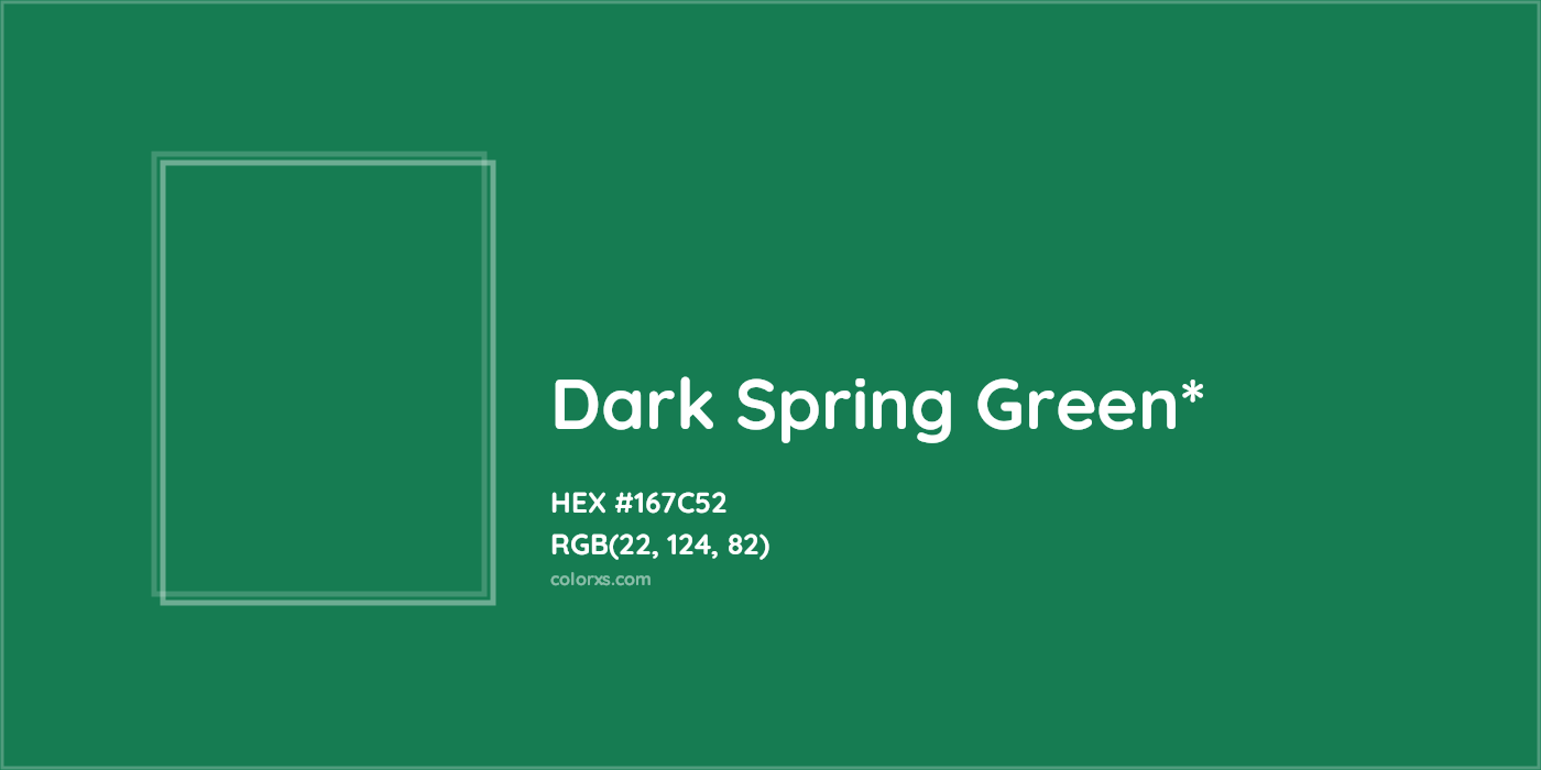 HEX #167C52 Color Name, Color Code, Palettes, Similar Paints, Images