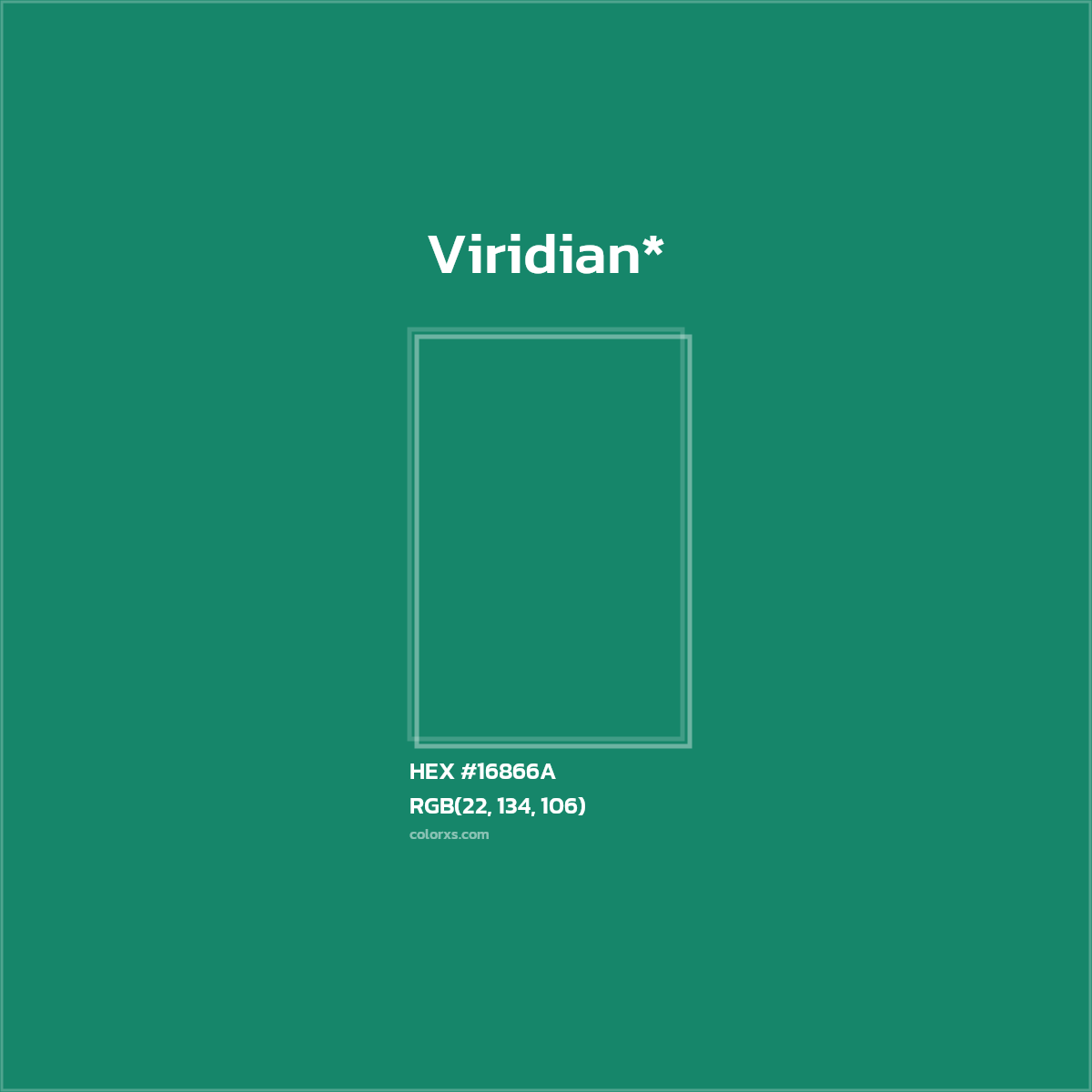 HEX #16866A Color Name, Color Code, Palettes, Similar Paints, Images