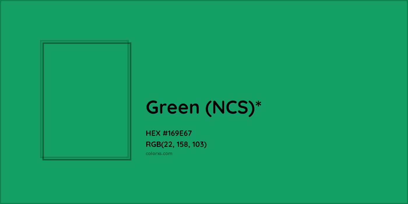 HEX #169E67 Color Name, Color Code, Palettes, Similar Paints, Images