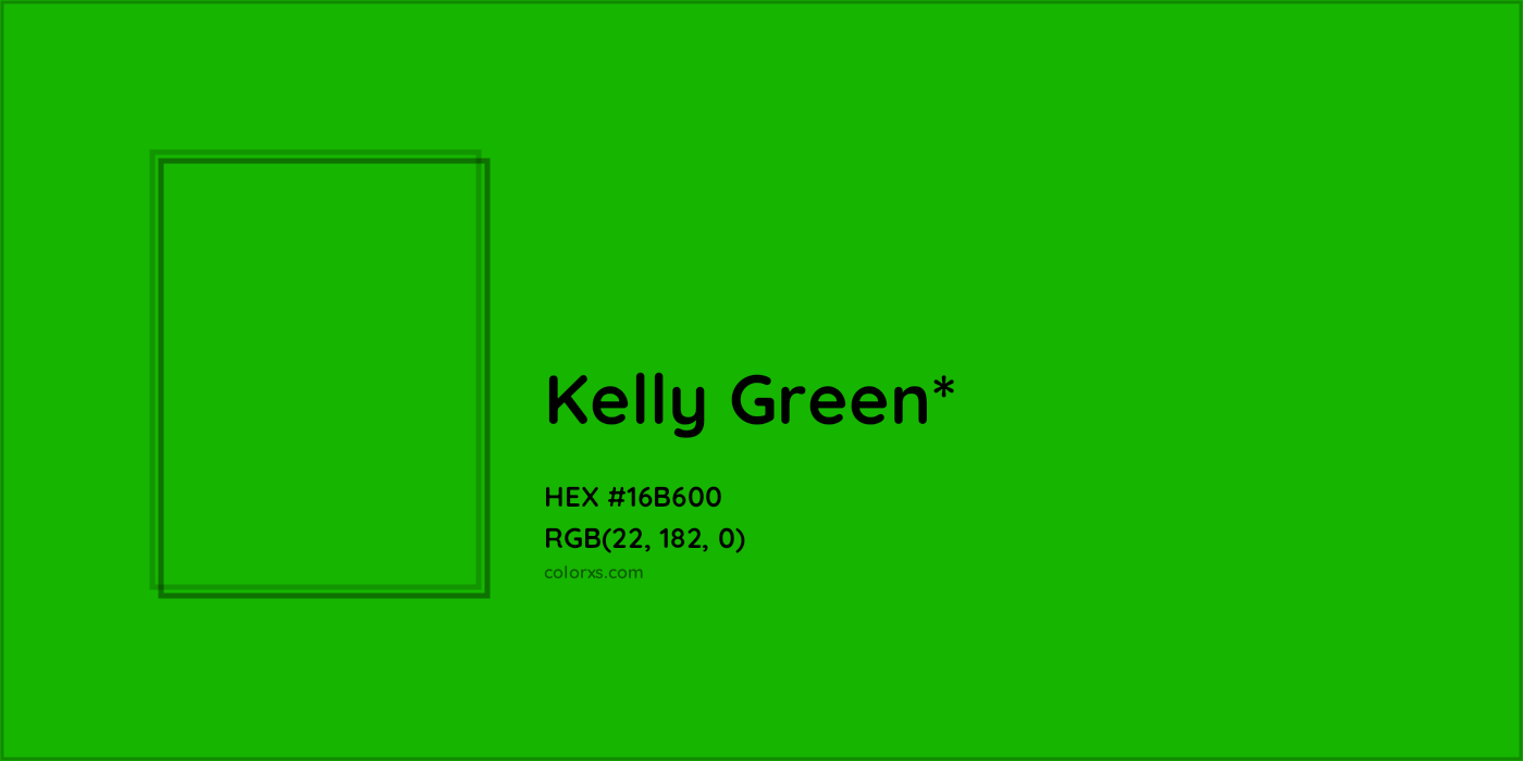 HEX #16B600 Color Name, Color Code, Palettes, Similar Paints, Images