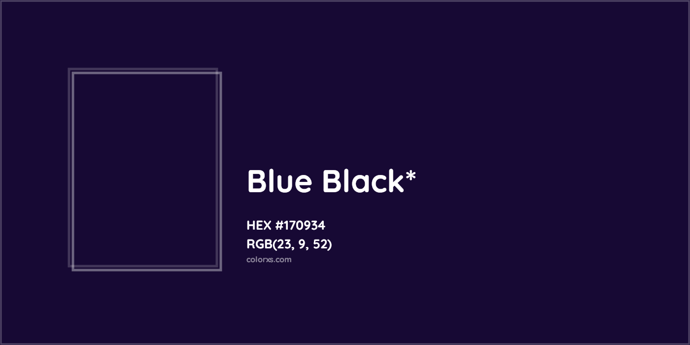 HEX #170934 Color Name, Color Code, Palettes, Similar Paints, Images