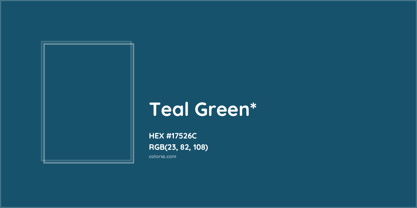 HEX #17526C Color Name, Color Code, Palettes, Similar Paints, Images