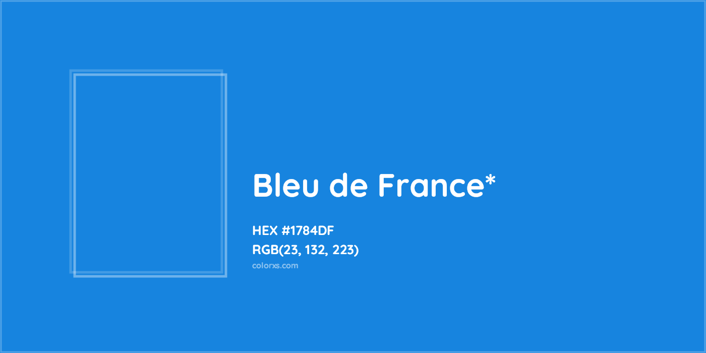 HEX #1784DF Color Name, Color Code, Palettes, Similar Paints, Images