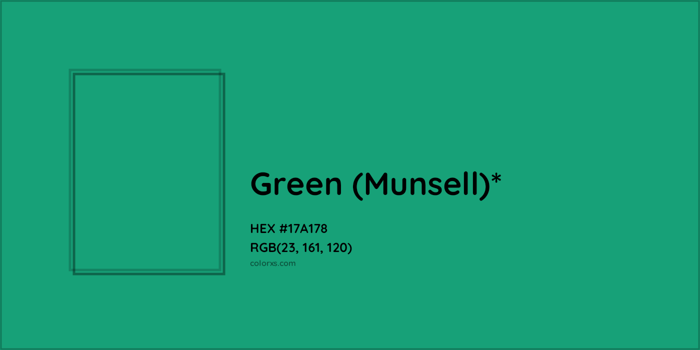 HEX #17A178 Color Name, Color Code, Palettes, Similar Paints, Images